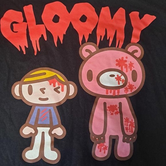 Gloomy‎ Images on Front and Back Shirt Size M - Picture 2 of 4